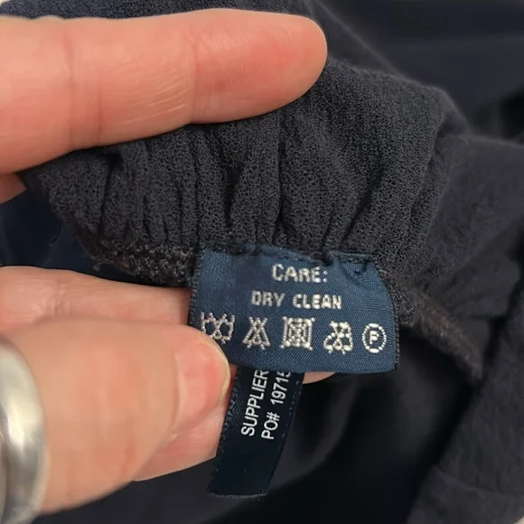 Ralph Lauren Midnight Blue Blouse Size Small - Picture 11 of 14